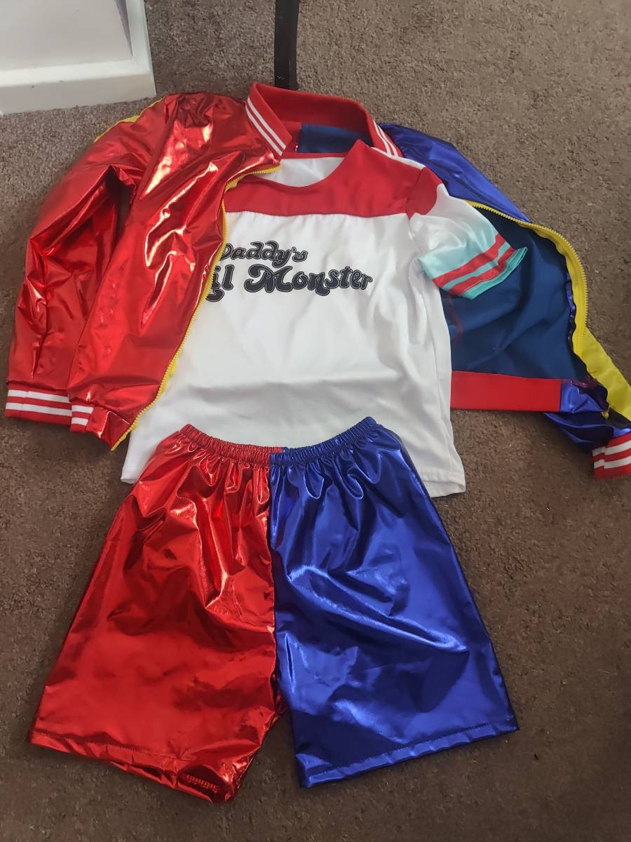 Harley Quinn Costume Set for Kids age 13-14 yrs