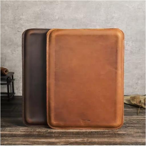 The Legacy Sleeve: Genuine Leather Folio for MacBook Air/Pro