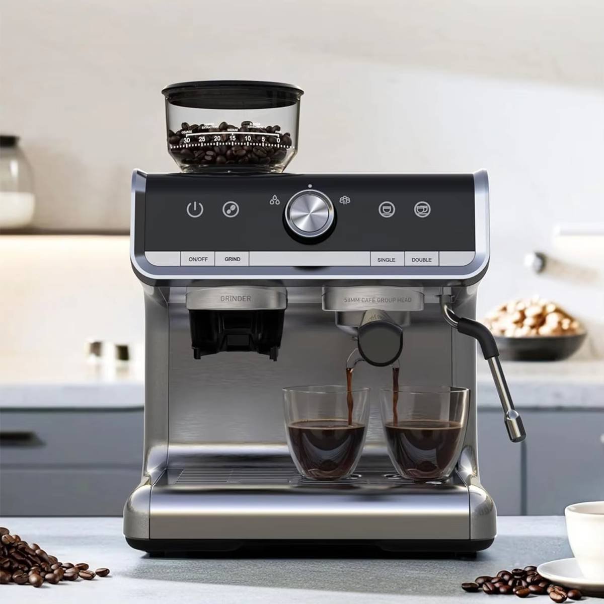 Espresso Coffee Machine 1450W 