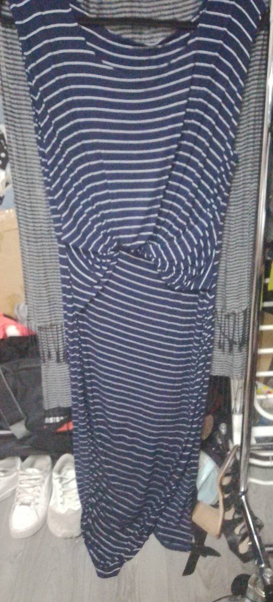 Striped Maternity Dress