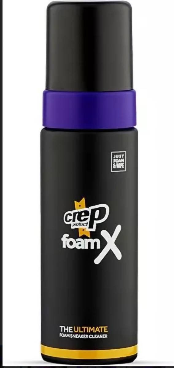 Crep Protect FoamX Shoe Cleaner - 150ml | Ready To Use Formula for Leather, Canvas, Nylon Sneakers
