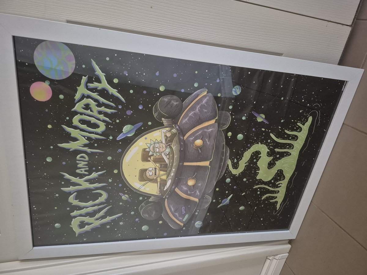 Framed Rick and Morty Poster 