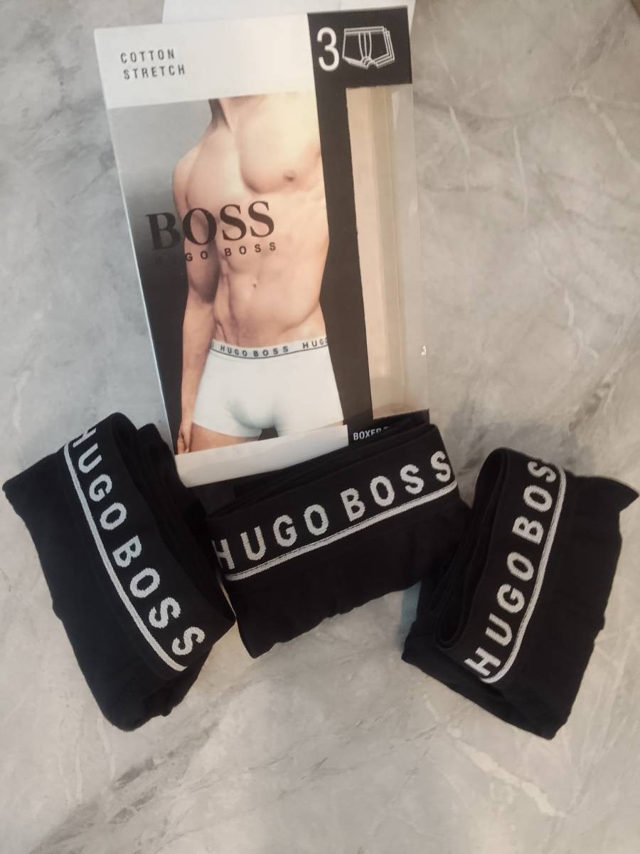 Hugo Boss Men's Boxer Briefs Pack Medium.