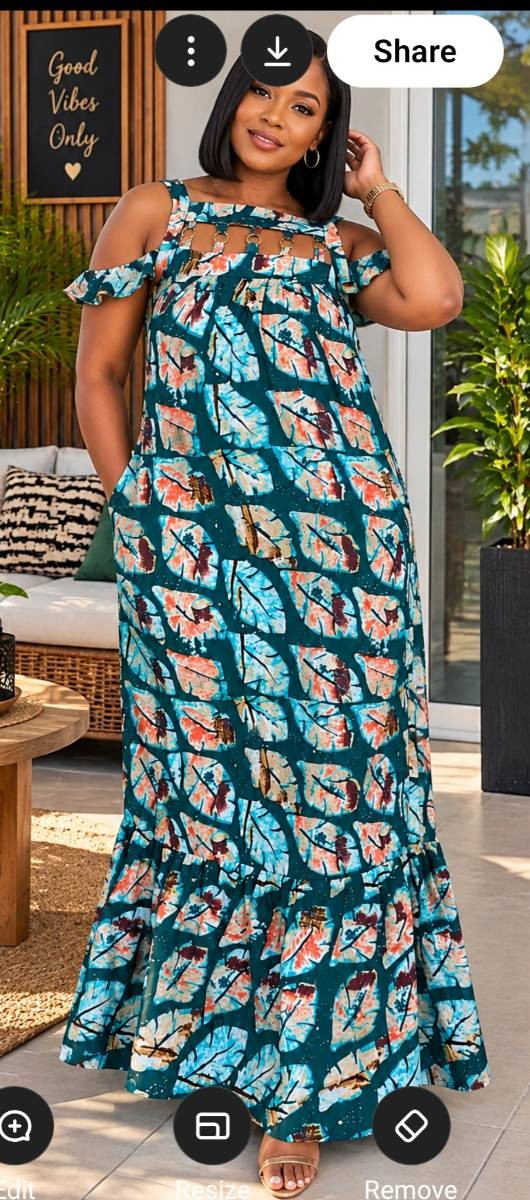 Floral Sleeveless Maxi Dress