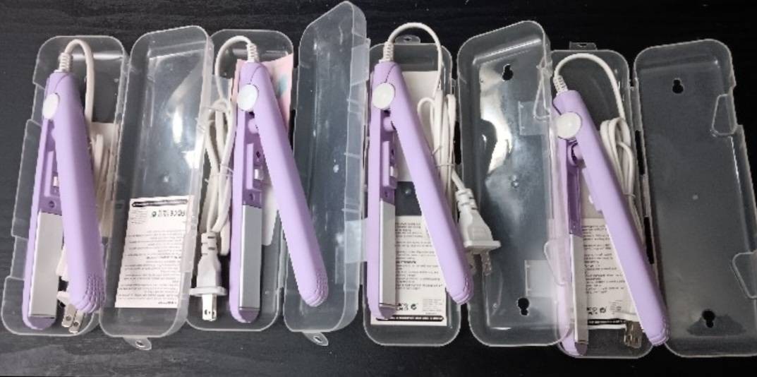 Lu Tha Time Mini Hair Straighteners Iron (EACH)