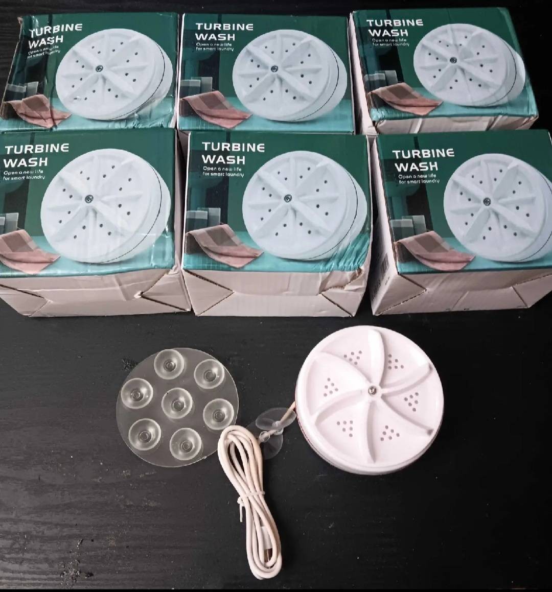 Mini USB Turbine Washing Machine (EACH)