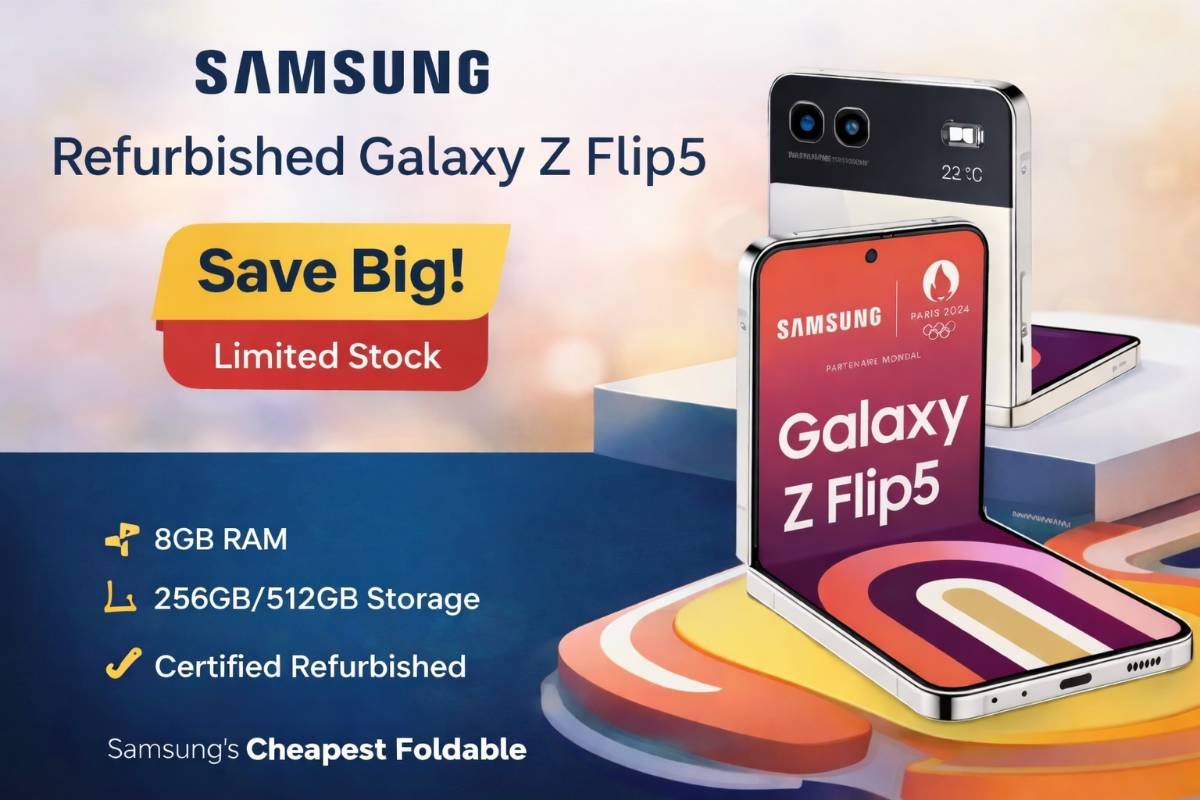 Samsung Z Flip 5 5G – Premium Refurbished Deal