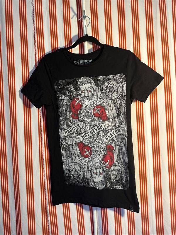 Boxing Graphic Black T-shirt