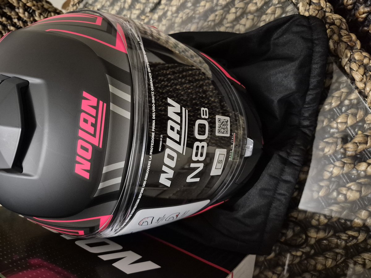 Brand New Nolan N808 - Size Small - Pink and Black 