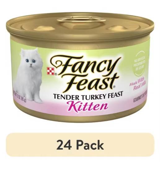 24 pack Purina Kitten Food