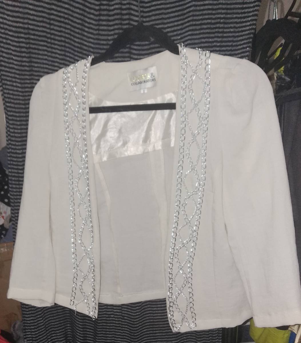 White Beaded Jacket