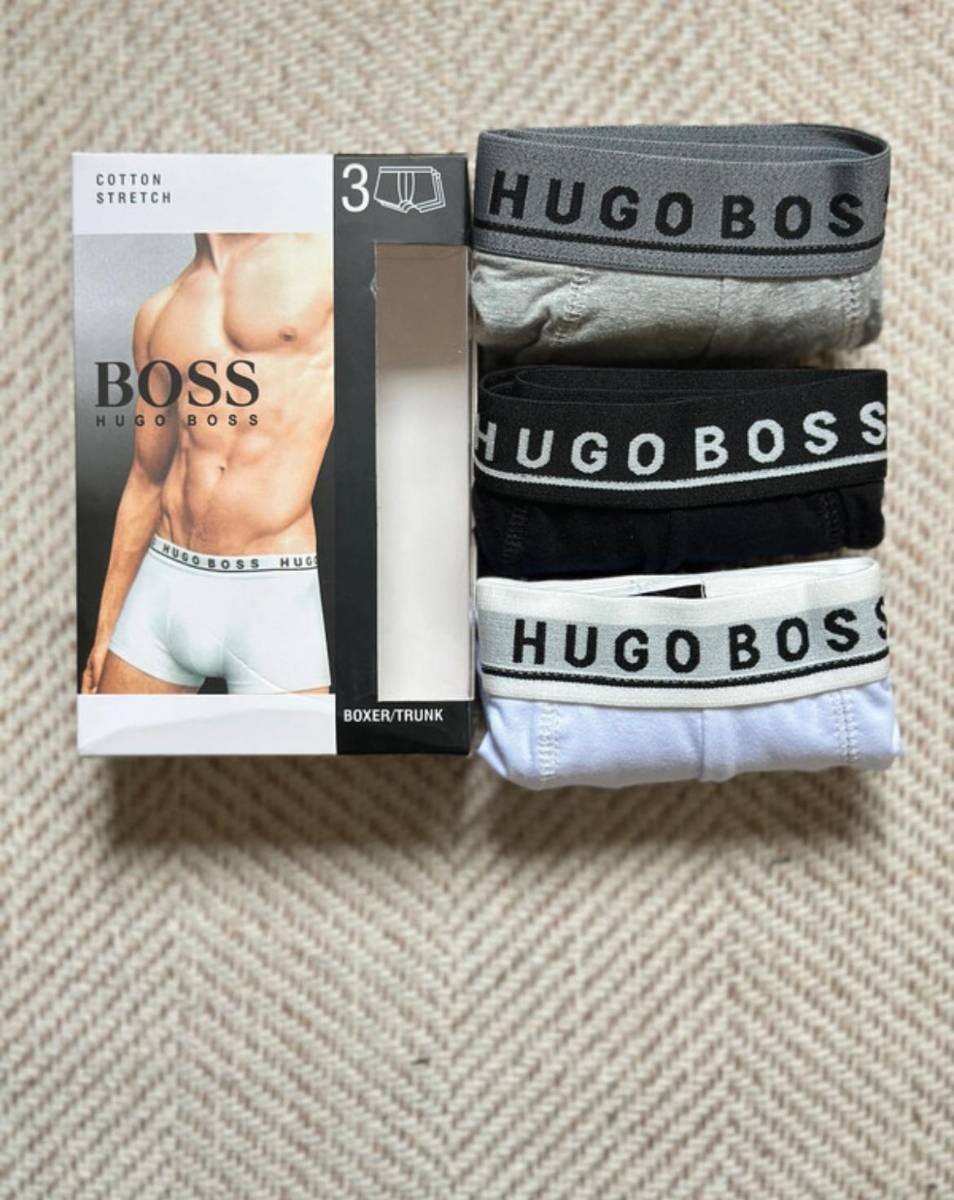 Hugo Boss Men's Boxer Trunks 3-Pack