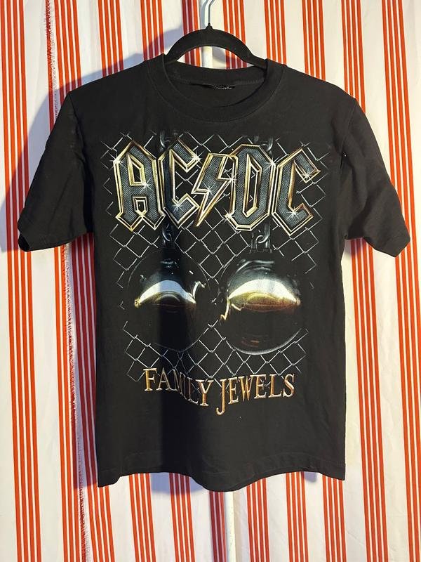 Black AC/DC Family Jewels T-shirt 