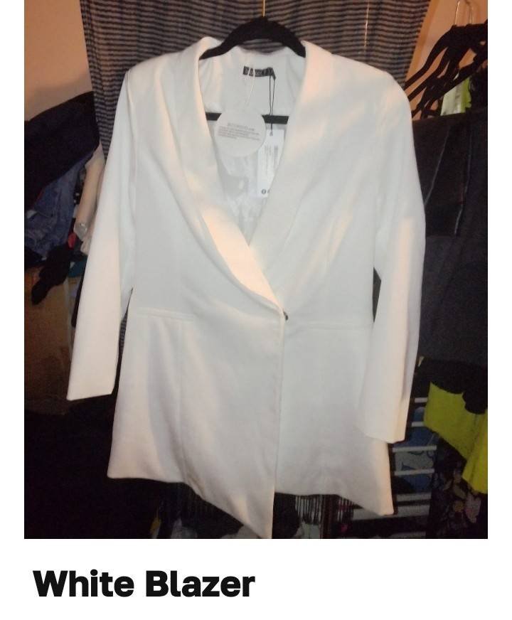 Stylish White Blazer