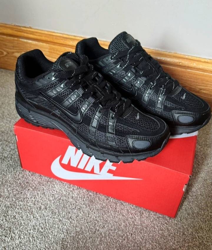 Nike p 6000s triple black 