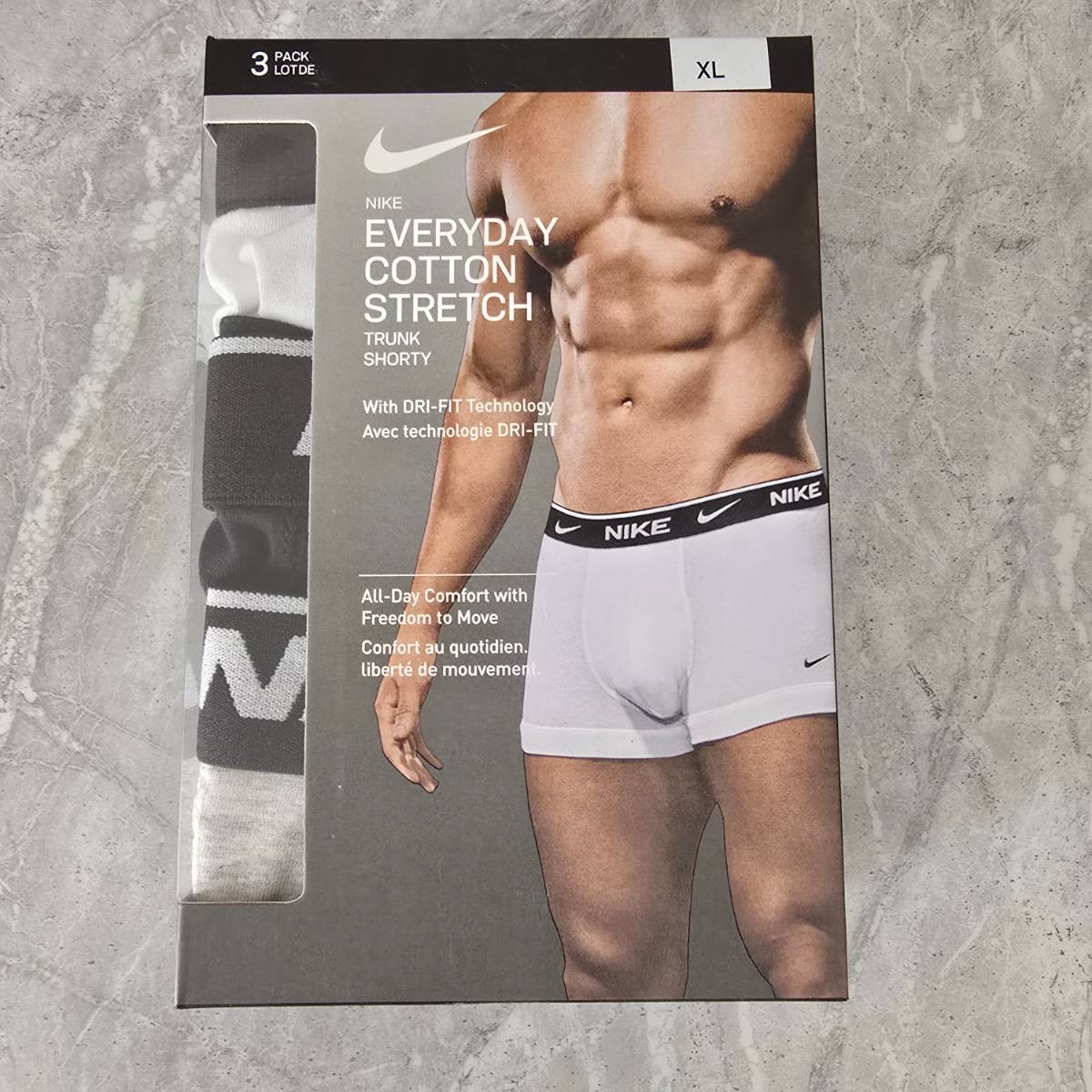 Nike Everyday Cotton Stretch Underwear 3-Pack
